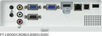 PT-LB360A Connections